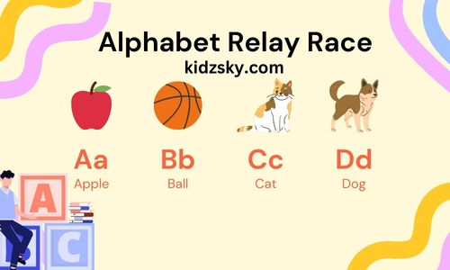 Alphabet Relay Race