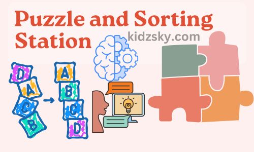 Puzzle and Sorting Station