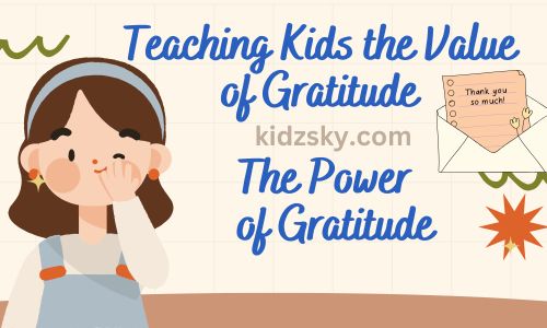 Teaching kids the value of gratitude