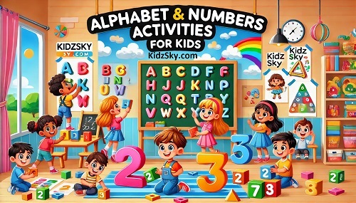 Alphabet & Numbers Activities for Kids