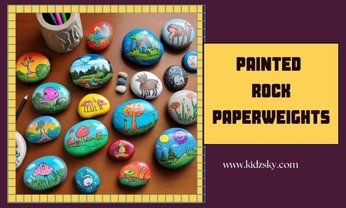 Painted Rock Paperweights