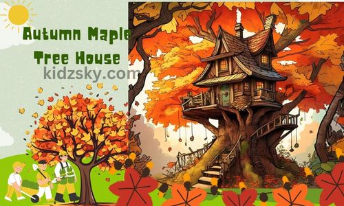 Autumn Maple Tree House